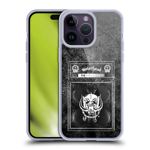 Motorhead Key Art Amp Stack Soft Gel Case for Apple iPhone 14 Pro Max