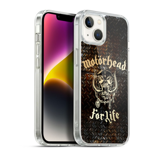 Motorhead Key Art For Life Soft Gel Case for Apple iPhone 14 Plus & MagSafe