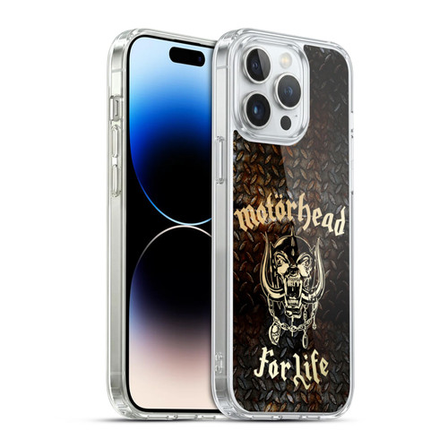 Motorhead Key Art For Life Soft Gel Case for Apple iPhone 14 Pro Max & MagSafe