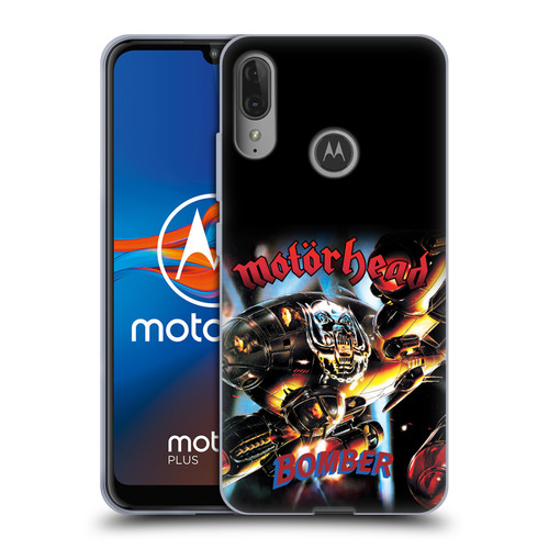 Motorhead Key Art Bomber Album Soft Gel Case for Motorola Moto E6 Plus