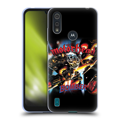 Motorhead Key Art Bomber Album Soft Gel Case for Motorola Moto E6s (2020)