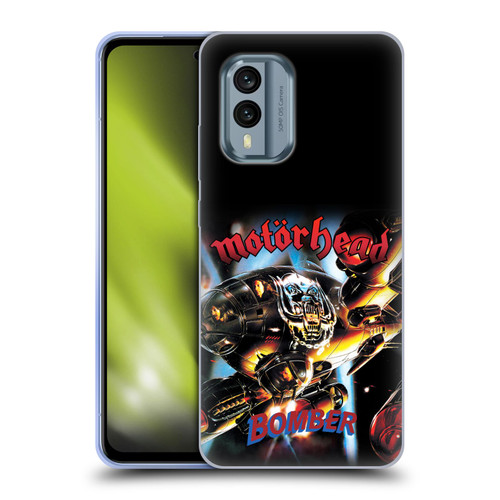 Motorhead Key Art Bomber Album Soft Gel Case for Nokia X30