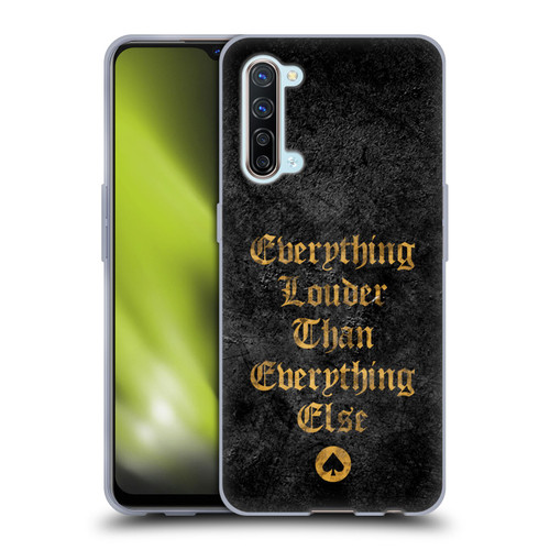 Motorhead Key Art Everything Louder Soft Gel Case for OPPO Find X2 Lite 5G