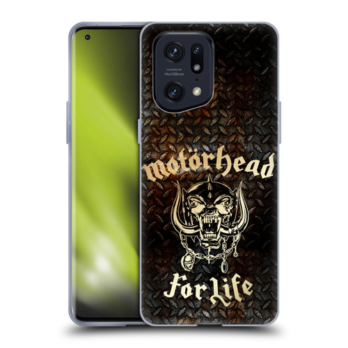 Motorhead Key Art For Life Soft Gel Case for OPPO Find X5 Pro