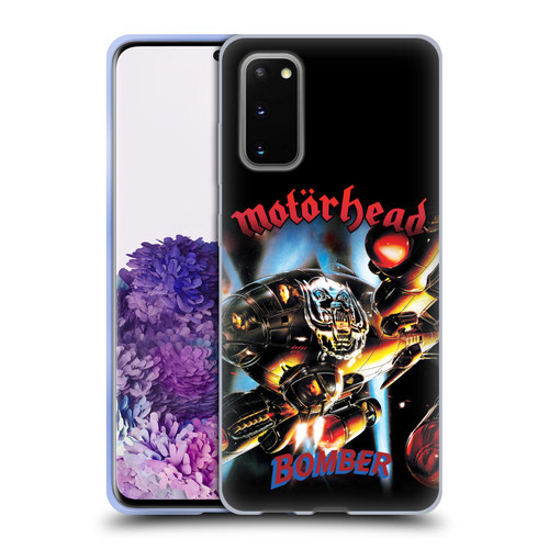 Motorhead Key Art Bomber Album Soft Gel Case for Samsung Galaxy S20 / S20 5G