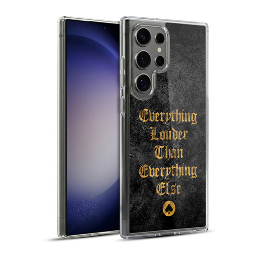 Motorhead Key Art Everything Louder Soft Gel Case for Samsung Galaxy S23 Ultra 5G & MagSafe