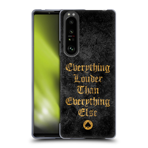 Motorhead Key Art Everything Louder Soft Gel Case for Sony Xperia 1 III