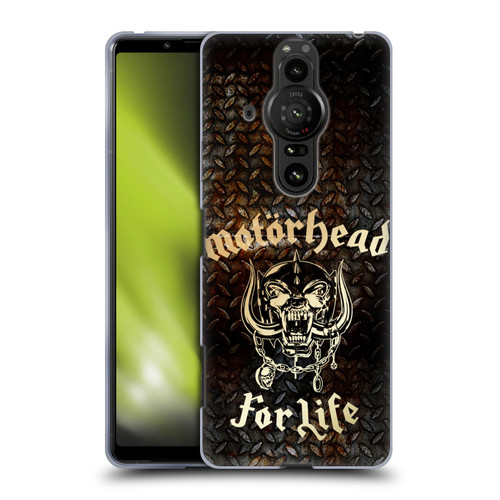 Motorhead Key Art For Life Soft Gel Case for Sony Xperia Pro-I