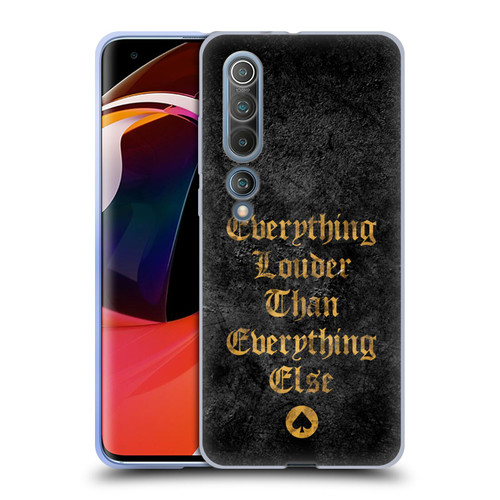 Motorhead Key Art Everything Louder Soft Gel Case for Xiaomi Mi 10 5G / Mi 10 Pro 5G