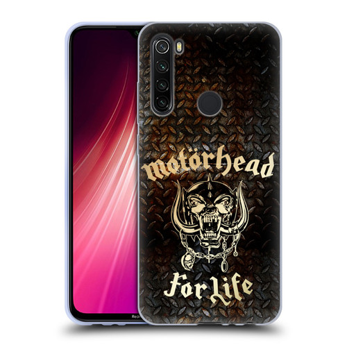 Motorhead Key Art For Life Soft Gel Case for Xiaomi Redmi Note 8T