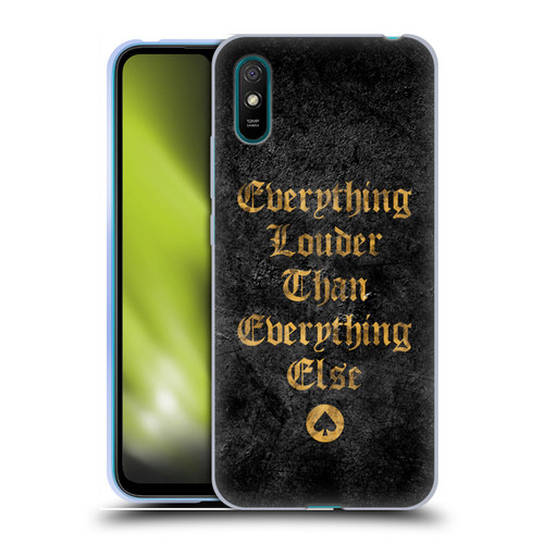 Motorhead Key Art Everything Louder Soft Gel Case for Xiaomi Redmi 9A / Redmi 9AT