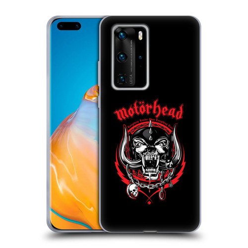 Motorhead Logo Everything Louder Than Everything Else Soft Gel Case for Huawei P40 Pro / P40 Pro Plus 5G