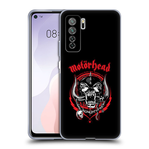 Motorhead Logo Everything Louder Than Everything Else Soft Gel Case for Huawei Nova 7 SE/P40 Lite 5G