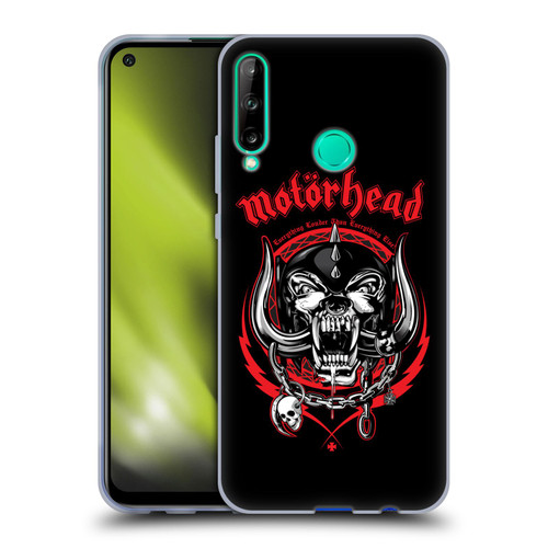 Motorhead Logo Everything Louder Than Everything Else Soft Gel Case for Huawei P40 lite E