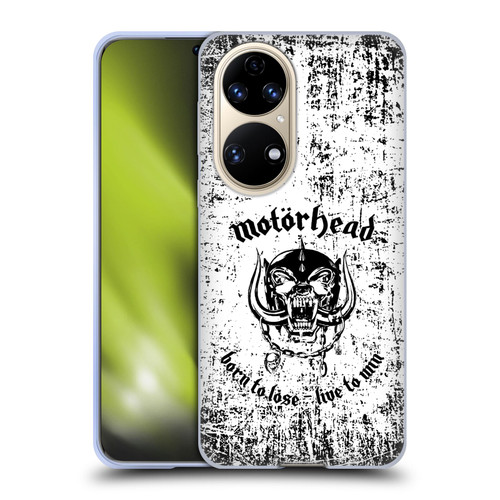 Motorhead Logo Born To Lose Live To Win Soft Gel Case for Huawei P50
