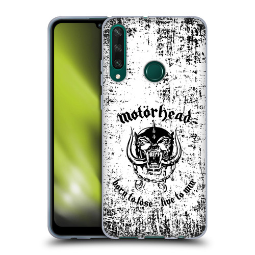 Motorhead Logo Born To Lose Live To Win Soft Gel Case for Huawei Y6p