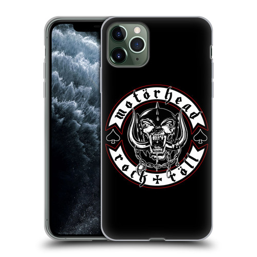Motorhead Logo Rock & Roll Soft Gel Case for Apple iPhone 11 Pro Max