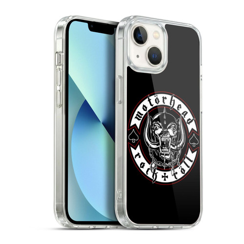 Motorhead Logo Rock & Roll Soft Gel Case for Apple iPhone 13