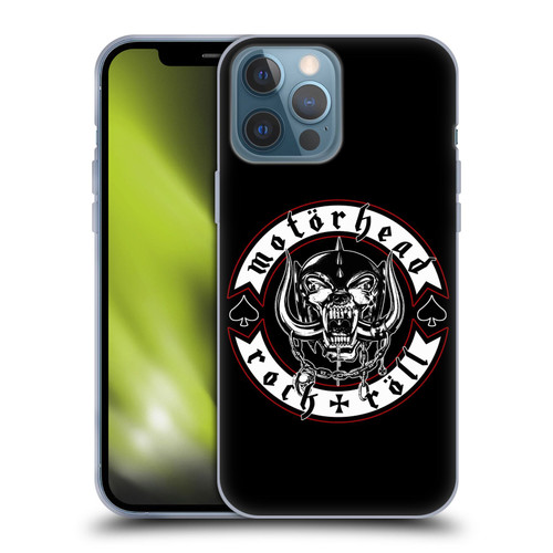 Motorhead Logo Rock & Roll Soft Gel Case for Apple iPhone 13 Pro Max