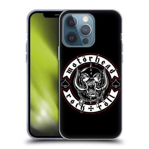 Motorhead Logo Rock & Roll Soft Gel Case for Apple iPhone 13 Pro