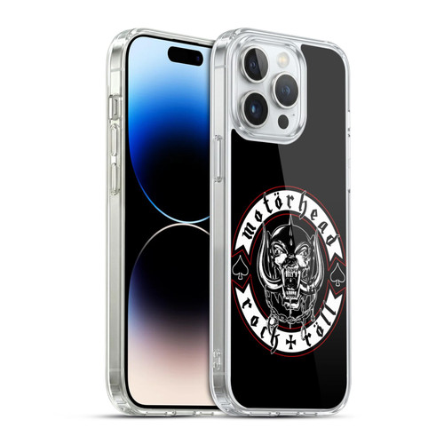 Motorhead Logo Rock & Roll Soft Gel Case for Apple iPhone 14 Pro Max & MagSafe