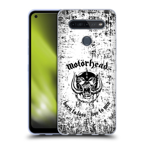 Motorhead Logo Born To Lose Live To Win Soft Gel Case for LG K51S
