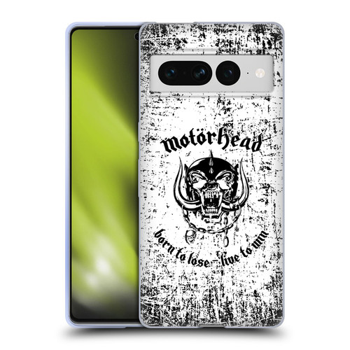 Motorhead Logo Born To Lose Live To Win Soft Gel Case for Google Pixel 7 Pro