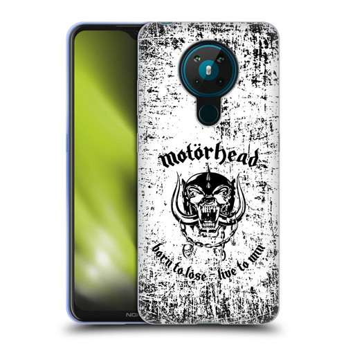 Motorhead Logo Born To Lose Live To Win Soft Gel Case for Nokia 5.3