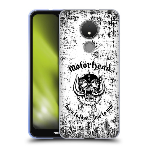 Motorhead Logo Born To Lose Live To Win Soft Gel Case for Nokia C21