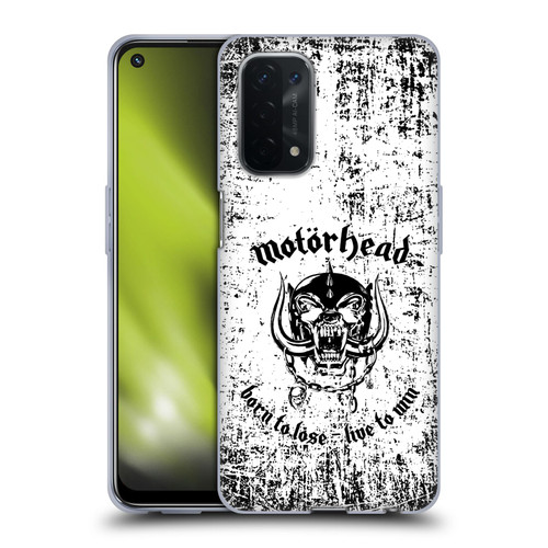 Motorhead Logo Born To Lose Live To Win Soft Gel Case for OPPO A54 5G