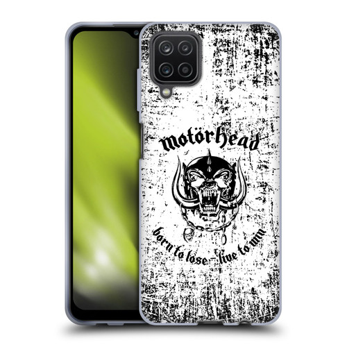 Motorhead Logo Born To Lose Live To Win Soft Gel Case for Samsung Galaxy A12 (2020)