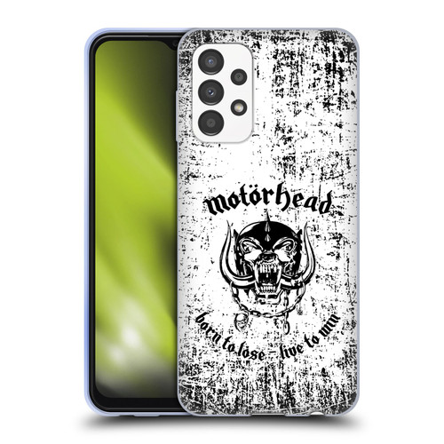 Motorhead Logo Born To Lose Live To Win Soft Gel Case for Samsung Galaxy A13 (2022)