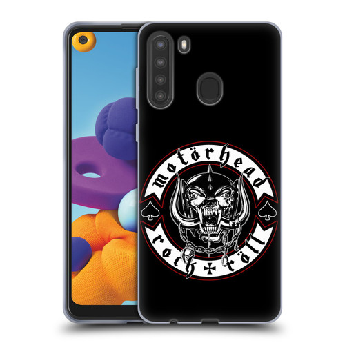 Motorhead Logo Rock & Roll Soft Gel Case for Samsung Galaxy A21 (2020)