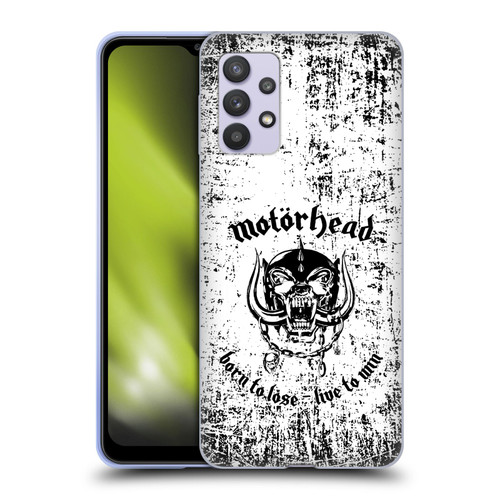 Motorhead Logo Born To Lose Live To Win Soft Gel Case for Samsung Galaxy A32 5G / M32 5G (2021)