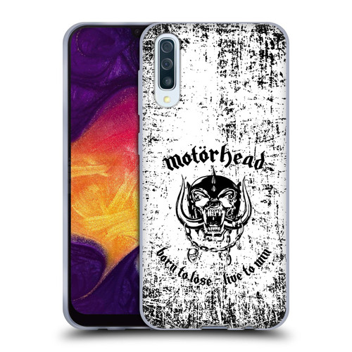 Motorhead Logo Born To Lose Live To Win Soft Gel Case for Samsung Galaxy A50/A30s (2019)