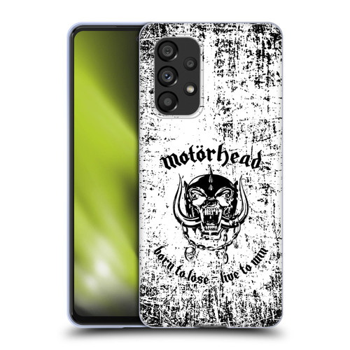 Motorhead Logo Born To Lose Live To Win Soft Gel Case for Samsung Galaxy A53 5G (2022)