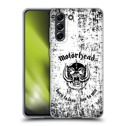 Motorhead Logo Born To Lose Live To Win Soft Gel Case for Samsung Galaxy S21 FE 5G