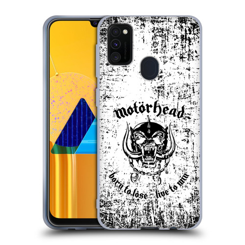 Motorhead Logo Born To Lose Live To Win Soft Gel Case for Samsung Galaxy M30s (2019)/M21 (2020)