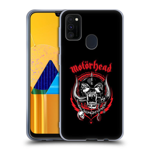 Motorhead Logo Everything Louder Than Everything Else Soft Gel Case for Samsung Galaxy M30s (2019)/M21 (2020)