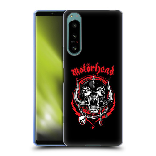 Motorhead Logo Everything Louder Than Everything Else Soft Gel Case for Sony Xperia 5 IV