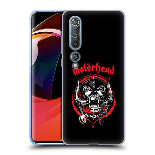 Motorhead Logo Everything Louder Than Everything Else Soft Gel Case for Xiaomi Mi 10 5G / Mi 10 Pro 5G