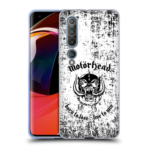 Motorhead Logo Born To Lose Live To Win Soft Gel Case for Xiaomi Mi 10 5G / Mi 10 Pro 5G