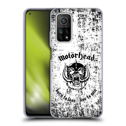 Motorhead Logo Born To Lose Live To Win Soft Gel Case for Xiaomi Mi 10T 5G