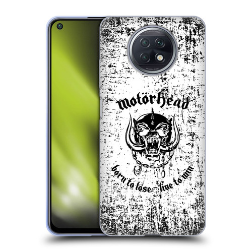 Motorhead Logo Born To Lose Live To Win Soft Gel Case for Xiaomi Redmi Note 9T 5G
