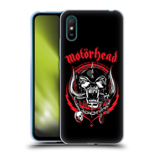 Motorhead Logo Everything Louder Than Everything Else Soft Gel Case for Xiaomi Redmi 9A / Redmi 9AT