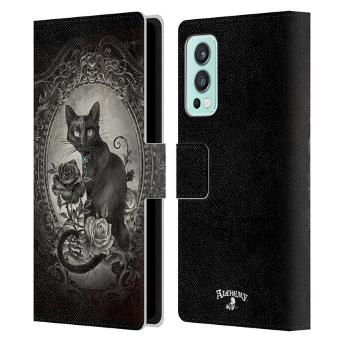 Alchemy Gothic Cats Paracelsus Leather Book Wallet Case Cover For OnePlus Nord 2 5G