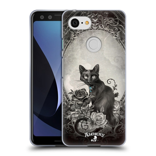 Alchemy Gothic Cats Paracelsus Soft Gel Case for Google Pixel 3