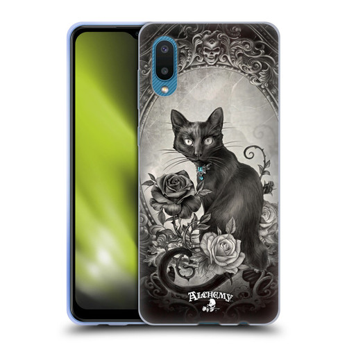 Alchemy Gothic Cats Paracelsus Soft Gel Case for Samsung Galaxy A02/M02 (2021)