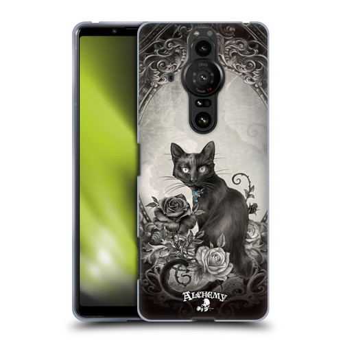 Alchemy Gothic Cats Paracelsus Soft Gel Case for Sony Xperia Pro-I