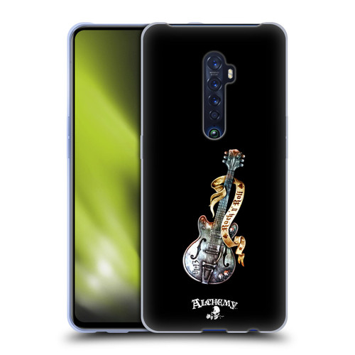 Alchemy Gothic Illustration Rock'it 56 Guitar Soft Gel Case for OPPO Reno 2